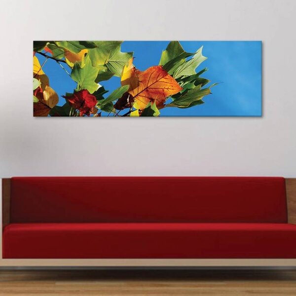 70x40 cm - Közeledik az ősz vászonkép