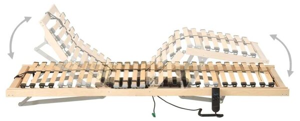 VidaXL Elektromos Ágyrács - 7 Zónás - 90x200 cm