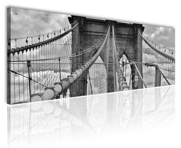 70x40 cm - Brooklyn bridge - vászonkép