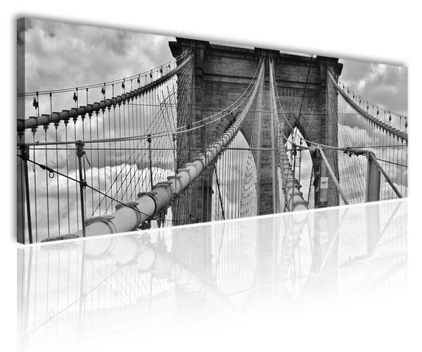 70x40 cm - Brooklyn bridge - vászonkép