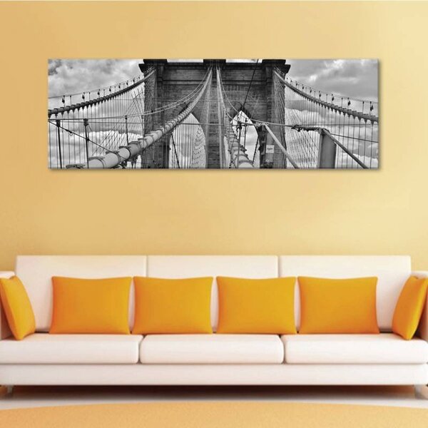 70x40 cm - Brooklyn bridge - vászonkép