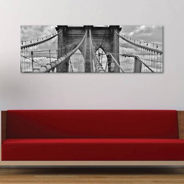 70x40 cm - Brooklyn bridge - vászonkép