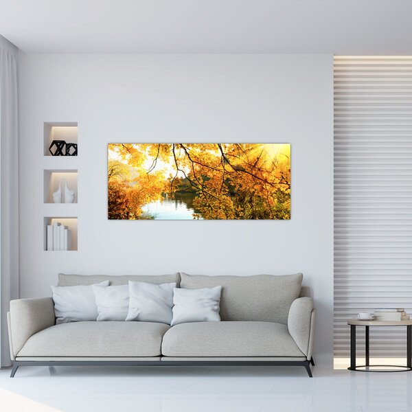 Kép - Őszi fa (120x50 cm)