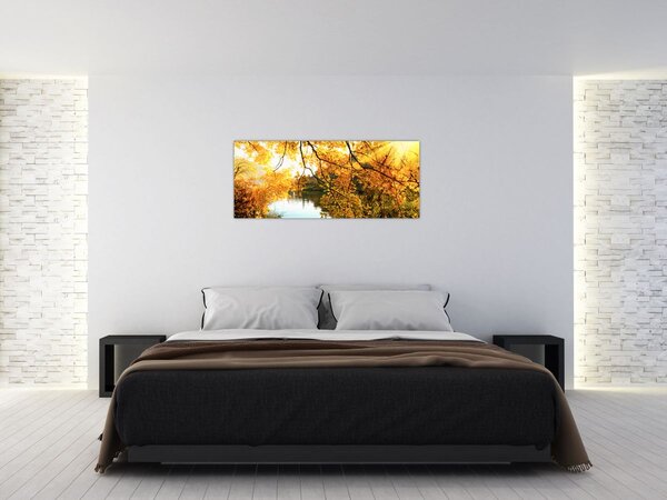 Kép - Őszi fa (120x50 cm)