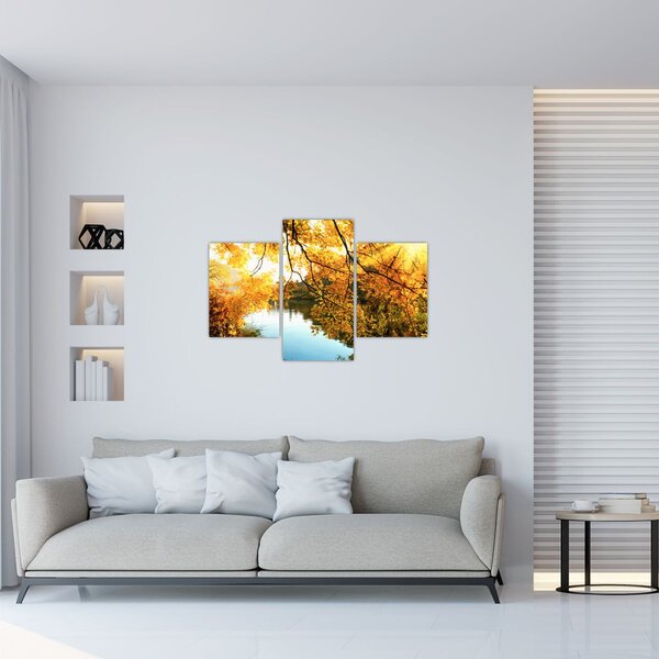 Kép - Őszi fa (90x60 cm)