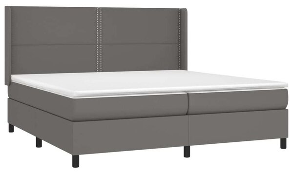 VidaXL Ágy - Műbőr - LED - 200x200 cm
