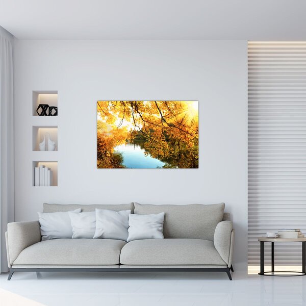 Kép - Őszi fa (90x60 cm)