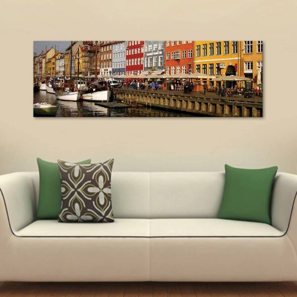 70x40 cm - Velence színei vászonkép