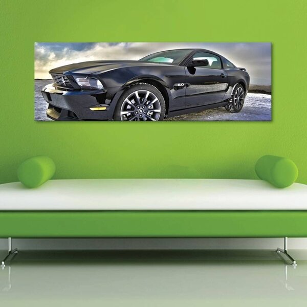 70x40 cm - Lóerők a Mustangban vászonkép