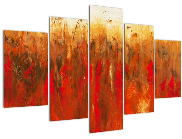 Kép - Festett absztrakció (150x105 cm)