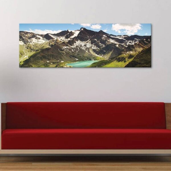 70x40 cm - Mesés hegyek vászonkép