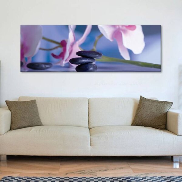 70x40 cm - Zen orchideák vászonkép