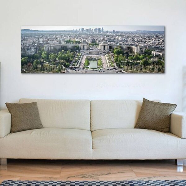 70x40 cm - Paris Trocadéro vászonkép