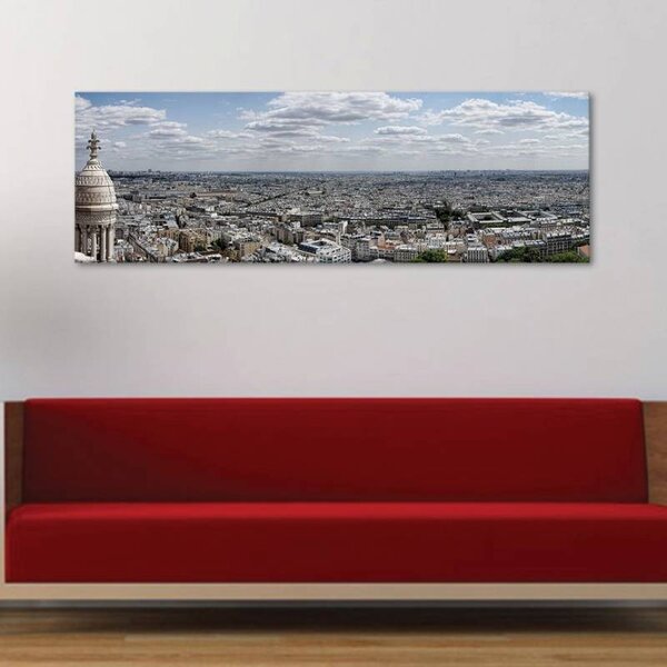 70x40 cm - Ez is párizs vászonkép