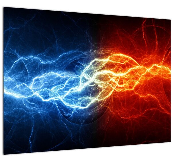 Az elektromos feszültség képe (70x50 cm)