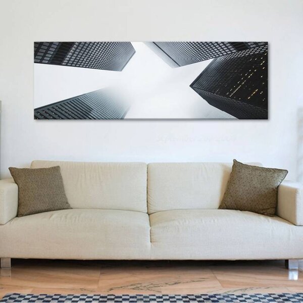 70x40 cm - Fel a magasba vászonkép