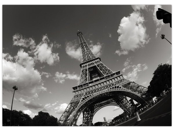 Kép - Eiffel-torony Párizsban (70x50 cm)