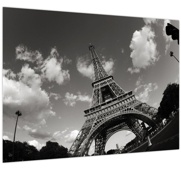 Kép - Eiffel-torony Párizsban (70x50 cm)