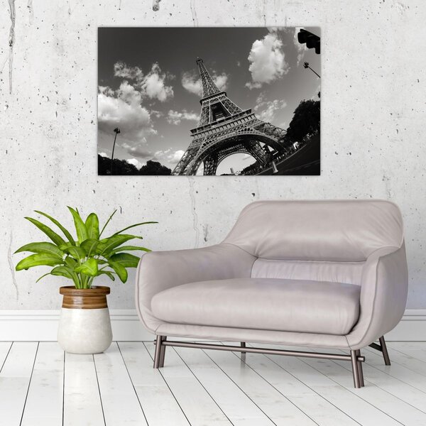 Kép - Eiffel-torony Párizsban (90x60 cm)