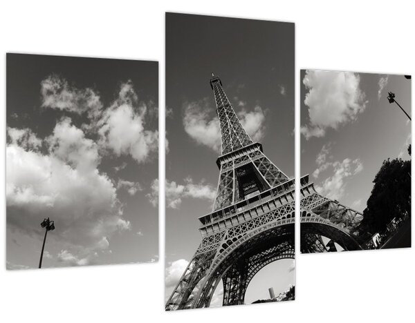 Kép - Eiffel-torony Párizsban (90x60 cm)