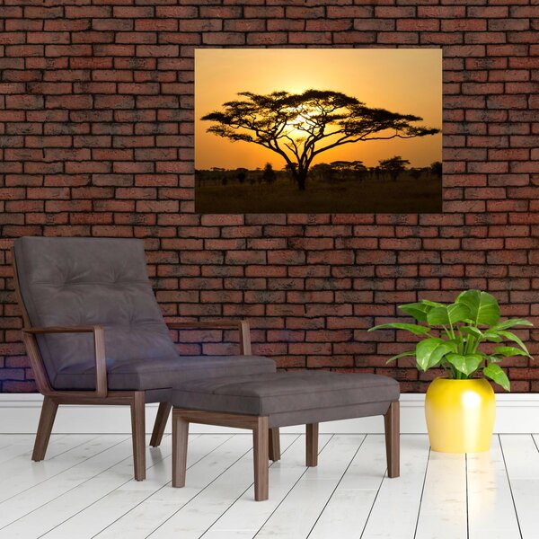 Kép - afrikai szavanna (90x60 cm)