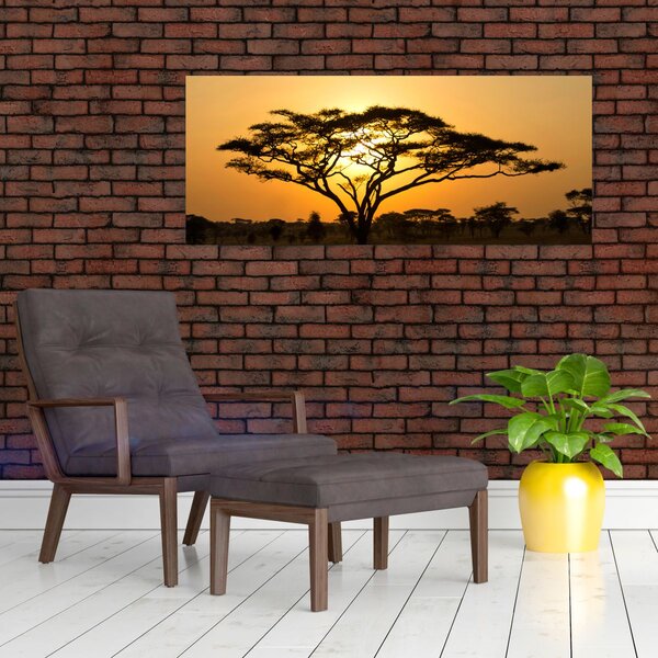 Kép - afrikai szavanna (120x50 cm)