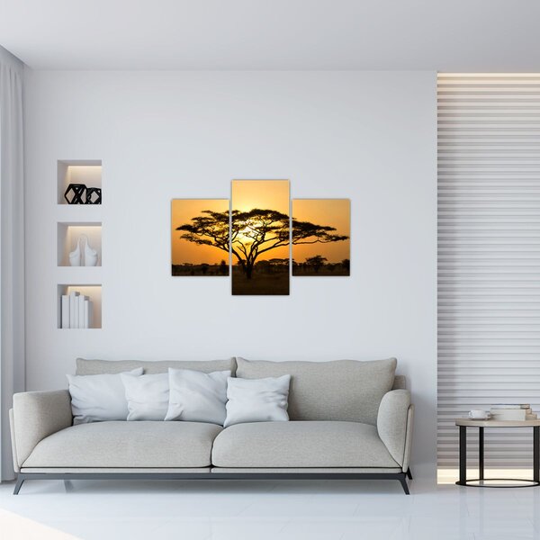 Kép - afrikai szavanna (90x60 cm)