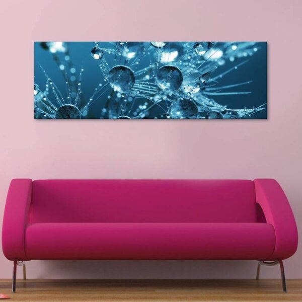 70x40 cm - Vízcseppek vászonkép
