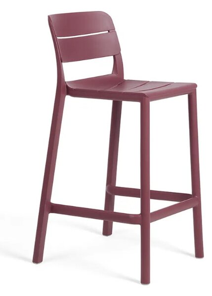 Nardi Cassia Mini kültéri bárszék burgundi