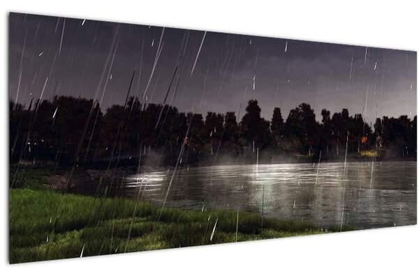 Kép - Esős este (120x50 cm)
