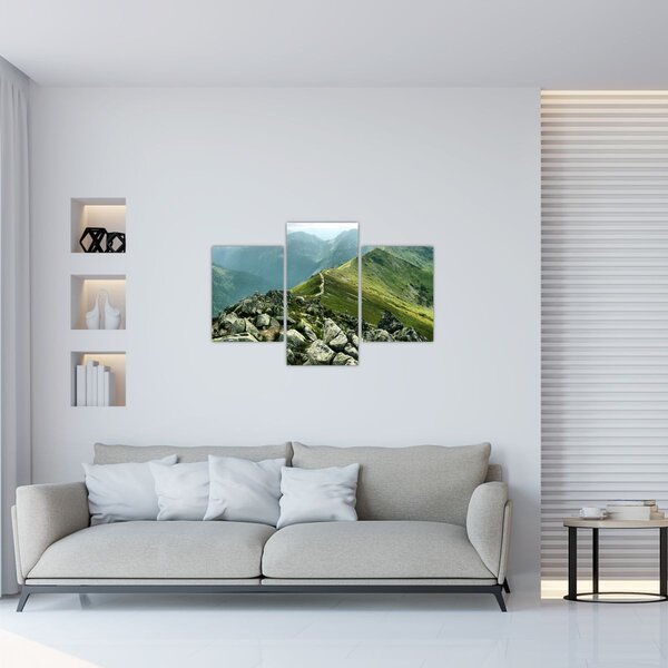 Kép - Hegyi táj (90x60 cm)