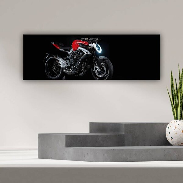 70x40 cm - Brutális erő motor vászonkép