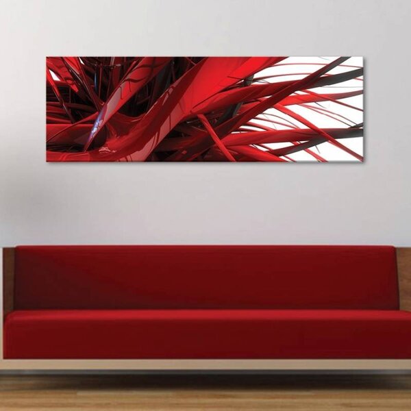 70x40 cm - Tüskék 3D absztrakt vászonkép