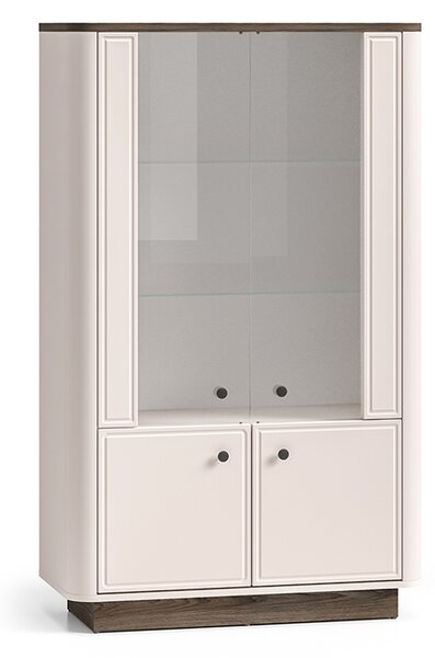 Amberto magas vitrin 92 cm - kasmír / windmill tölgy sötét