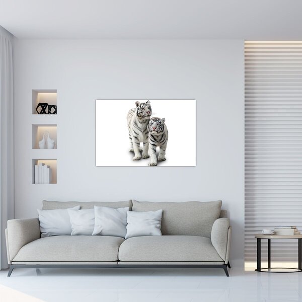 Kép - A fehér tigris (90x60 cm)