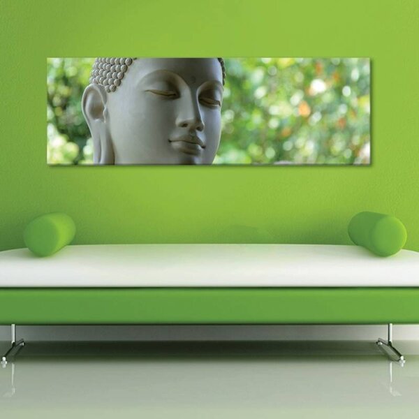 70x40 cm - Buddha szobor vászonkép