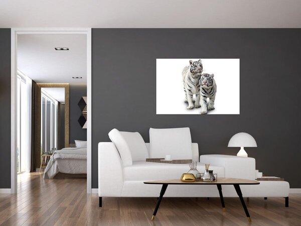 Kép - A fehér tigris (90x60 cm)
