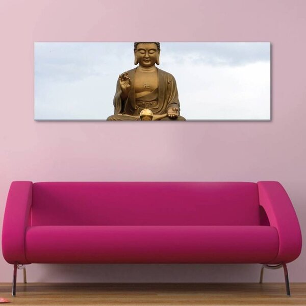 70x40 cm - Buddha vászonkép