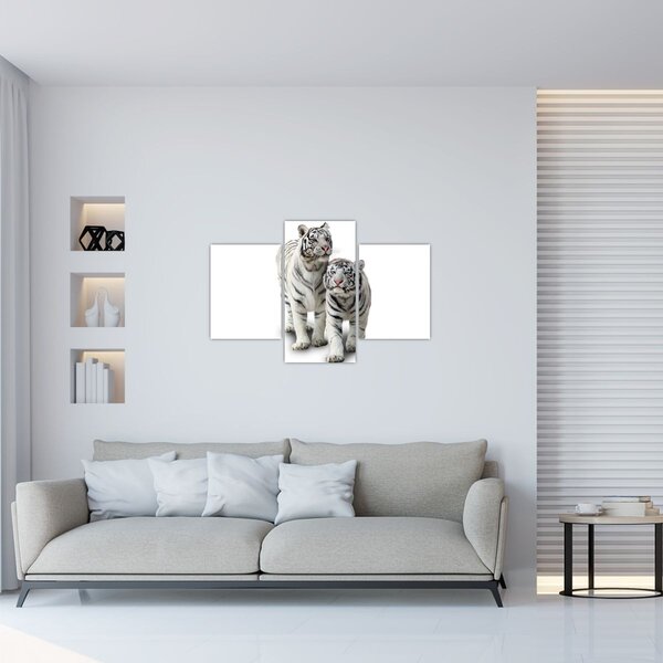 Kép - A fehér tigris (90x60 cm)