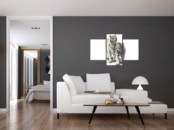 Kép - A fehér tigris (90x60 cm)