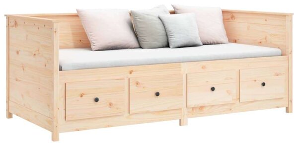 VidaXL tömör fenyőfa kanapéágy 75 x 190 cm