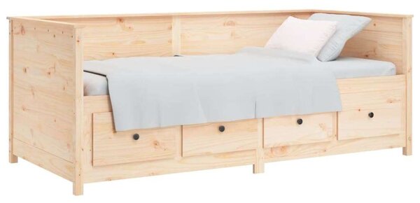 VidaXL tömör fenyőfa kanapéágy 75 x 190 cm