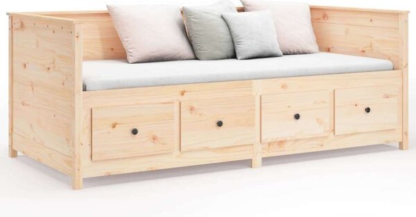 VidaXL tömör fenyőfa kanapéágy 75 x 190 cm