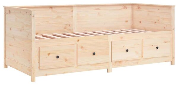 VidaXL tömör fenyőfa kanapéágy 75 x 190 cm