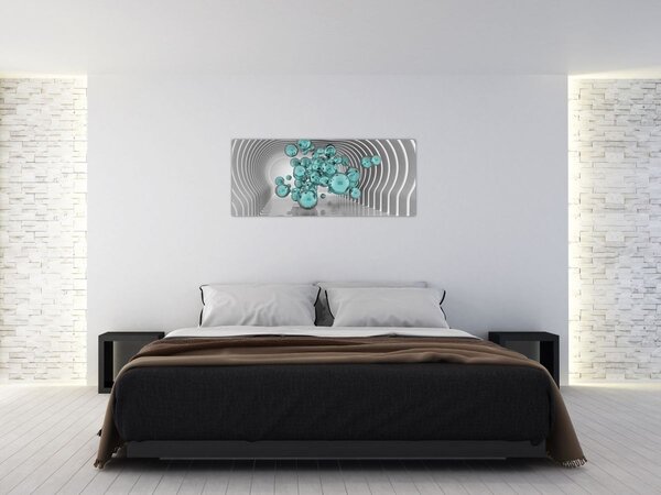 Kép - Buborékok (120x50 cm)