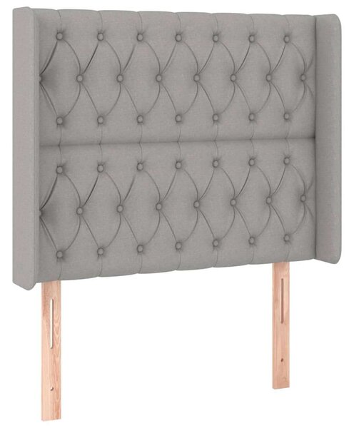VidaXL Rugós Ágy - Szövet - 100x200 cm
