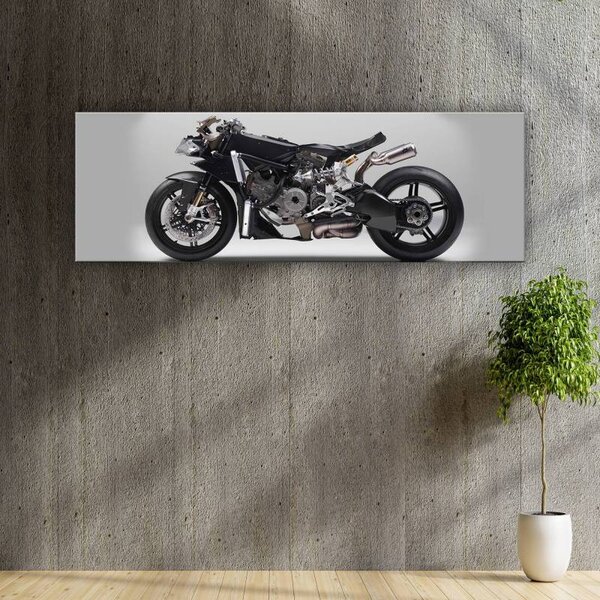 70x40 cm - Erő motor vászonkép