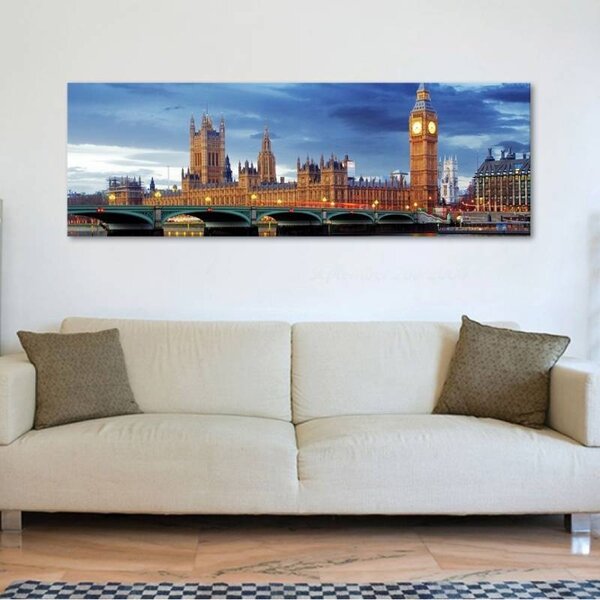 70x40 cm - Londonban vászonkép