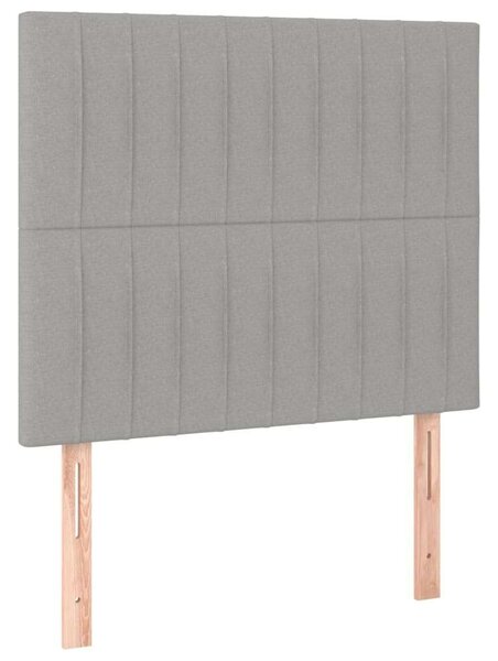 VidaXL Rugós Ágy - Szövet - 100x200 cm