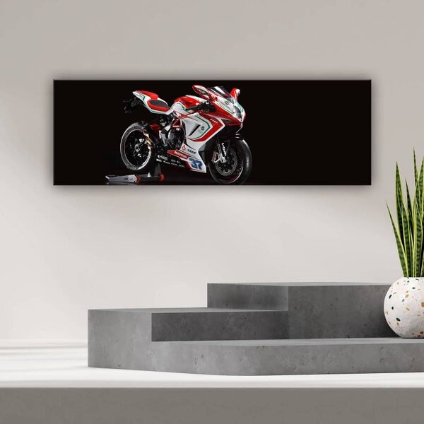 70x40 cm - Motor verseny vászonkép